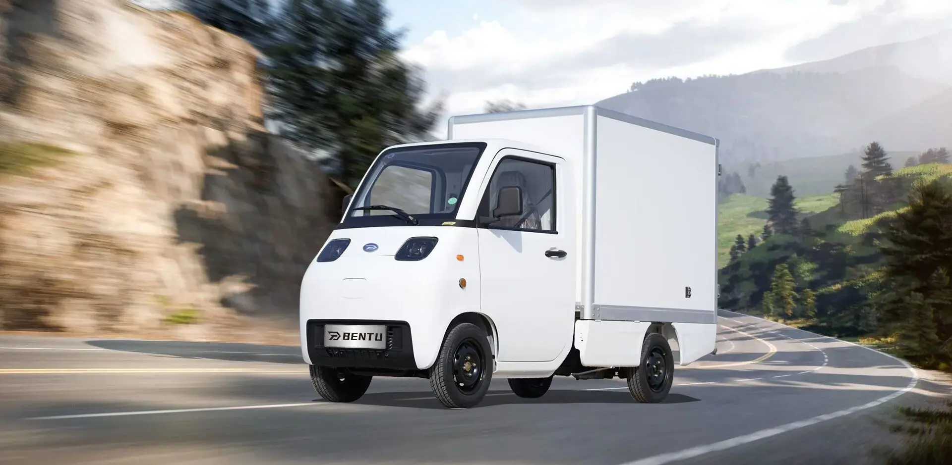 China EEC Mini Vehículo Eléctrico de entrega de alimentos Box 3KW Factory